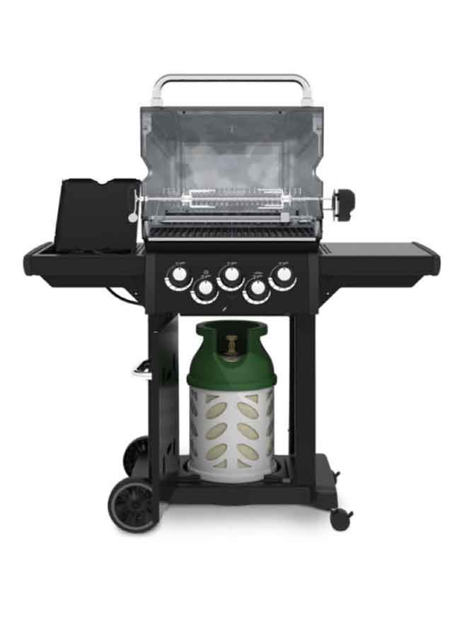 Broil King Royal 390 Shadow Stainless Steel Gas Grill Black and Silver 56.8 x 101.8 x 60.8 cm 824283SDW - Image 3